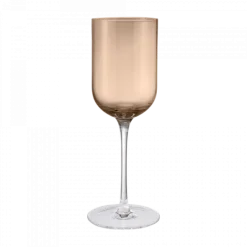 Set 4 Weißweingläser -FUUMI- Farbe Coffee - Größe 310 ml