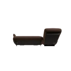 2-Sitzer Chaiselongue, rechts -MOCO- Farbe Espresso - Stoff: kvadrat Moss