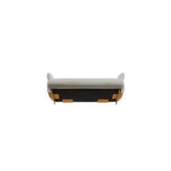 2-Sitzer Kombi -MOCO- Farbe Cloud - Stoff: kvadrat Moss