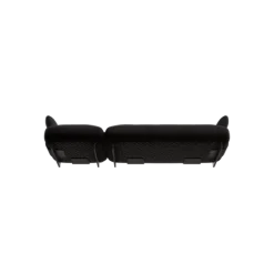 2,5-Sitzer Kombi -MOCO- Farbe Coal - Stoff: Boucla