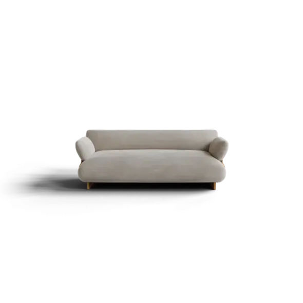 2-Sitzer Kombi -MOCO- Farbe Desert - Stoff: Pina