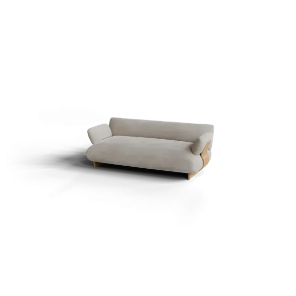 2-Sitzer Kombi -MOCO- Farbe Desert - Stoff: Pina