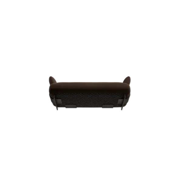 2-Sitzer Kombi -MOCO- Farbe Espresso - Stoff: Pina