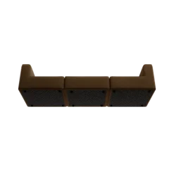 3-Sitzer Kombi -TASI- Farbe Agave Green - Stoff: kvadrat Moss