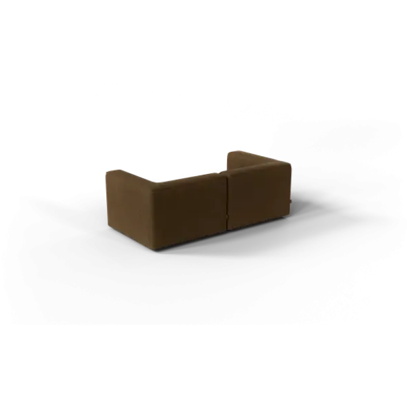 2-Sitzer Kombi -TASI- Farbe Agave Green - Stoff: kvadrat Moss