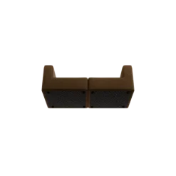 2-Sitzer Kombi -TASI- Farbe Agave Green - Stoff: kvadrat Moss