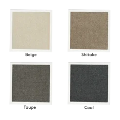2-Sitzer Kombi -TASI- Farbe Beige - Stoff: Boucla