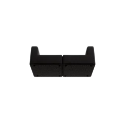 2-Sitzer Kombi -TASI- Farbe Coal - Stoff: Boucla