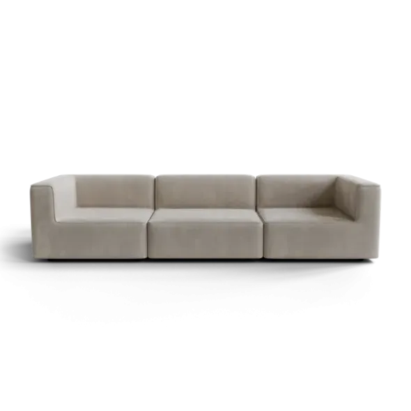 3-Sitzer Kombi -TASI- Farbe Desert - Stoff: Pina