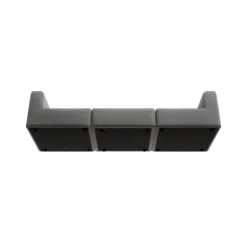 3-Sitzer Kombi -TASI- Farbe Desert - Stoff: kvadrat Melange Nap