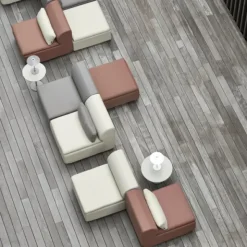 1-Sitzer Modul -GROVA- Farbe Beige