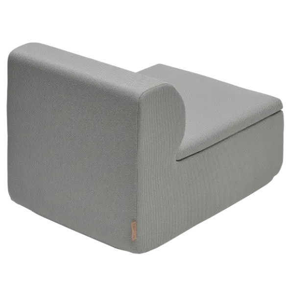 1-Sitzer Modul -GROVA- Farbe Zinc