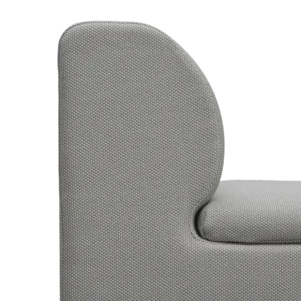 1-Sitzer Modul -GROVA- Farbe Zinc