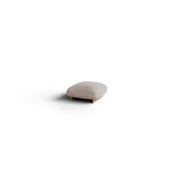 1-Sitzer Modul -MOCO- Farbe Beige - Stoff: Pina