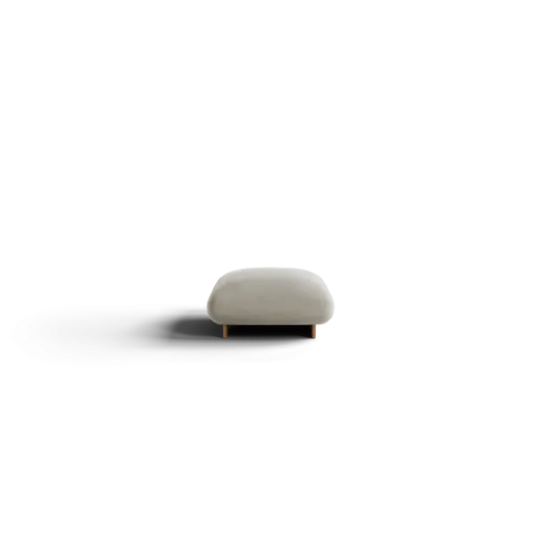 1-Sitzer Modul -MOCO- Farbe Beige - Stoff: Boucla