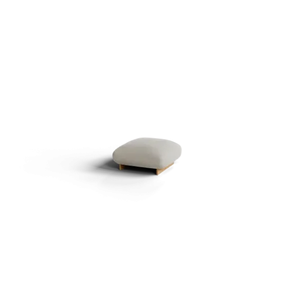 1-Sitzer Modul -MOCO- Farbe Beige - Stoff: Boucla