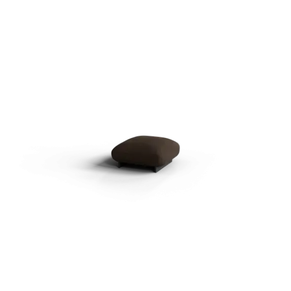 1-Sitzer Modul -MOCO- Farbe Espresso - Stoff: Pina