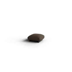 1-Sitzer Modul -MOCO- Farbe Espresso - Stoff: kvadrat Moss