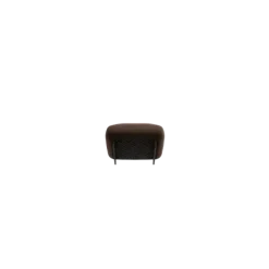 1-Sitzer Modul -MOCO- Farbe Espresso - Stoff: kvadrat Moss
