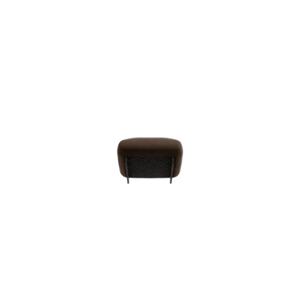 1-Sitzer Modul -MOCO- Farbe Espresso - Stoff: kvadrat Moss