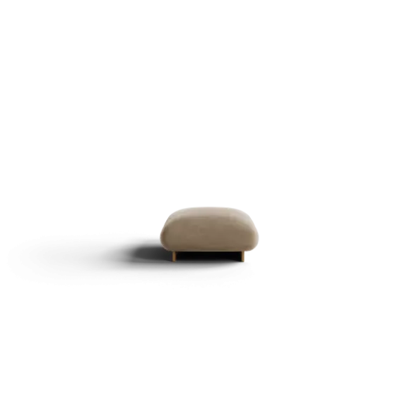 1-Sitzer Modul -MOCO- Farbe Shitake - Stoff: kvadrat Moss