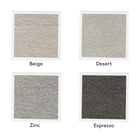 2-Sitzer Open End, rechts -TASI- Farbe Espresso - Stoff: Pina