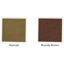 2-Sitzer Sofa -LUA- Farbe Brandy Brown - Stoff: Boucla
