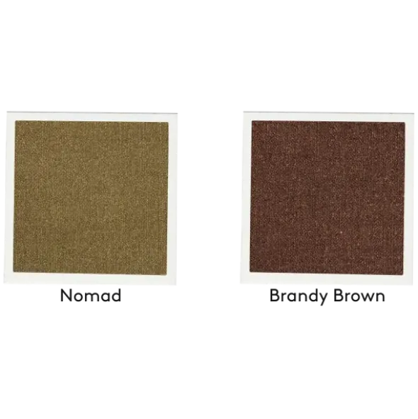 2-Sitzer Sofa -LUA- Farbe Brandy Brown - Stoff: Boucla