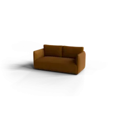 2-Sitzer Sofa -LUA- Farbe Nomad - Stoff: Boucla