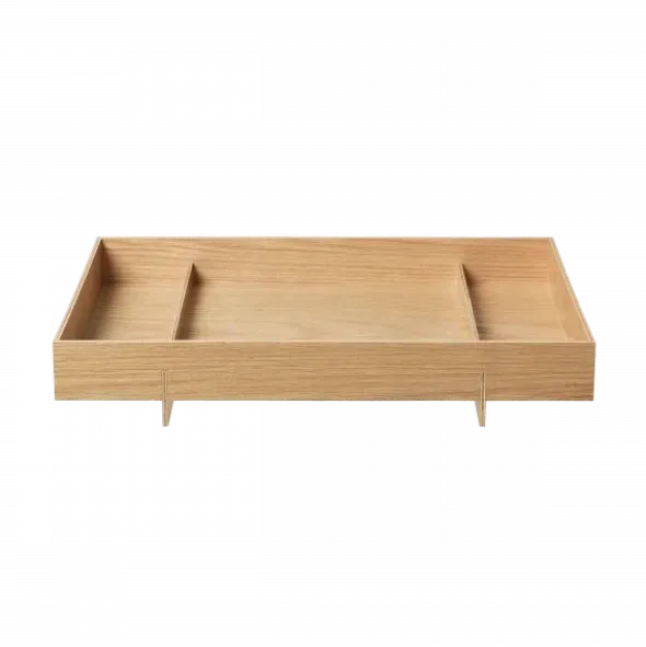 Tablett -ABENTO- Farbe Oak Größe L