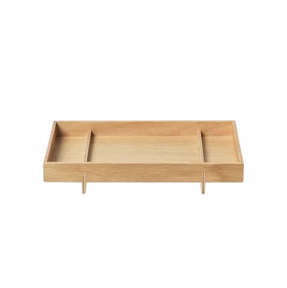 Tablett -ABENTO- Farbe Oak Größe S