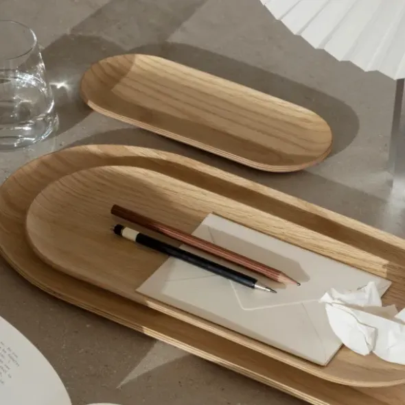 Tablett -BAKI- Farbe Oak - Größe L