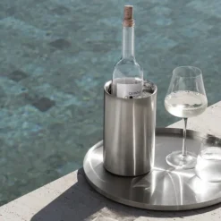 Tablett -PEASY- Farbe Stainless Steel - Größe S