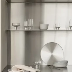 Tablett -PEASY- Farbe Stainless Steel - Größe S
