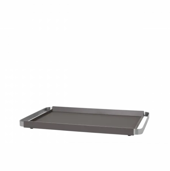 Tablett -PEGOS- Farbe Warm Gray - rechteckig