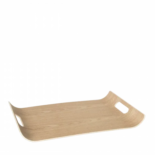 Tablett -WILO- Farbe Oak - Größe 31 cm x 44 cm, Material: Hartholz