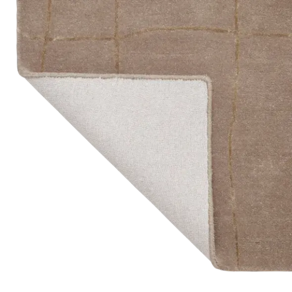 Teppich -TARJA- Farbe Taupe - Größe L