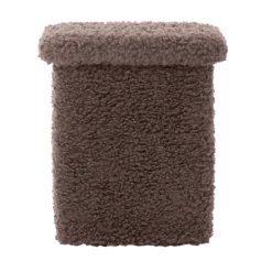 T-Hocker -TEDDY- Farbe Espresso