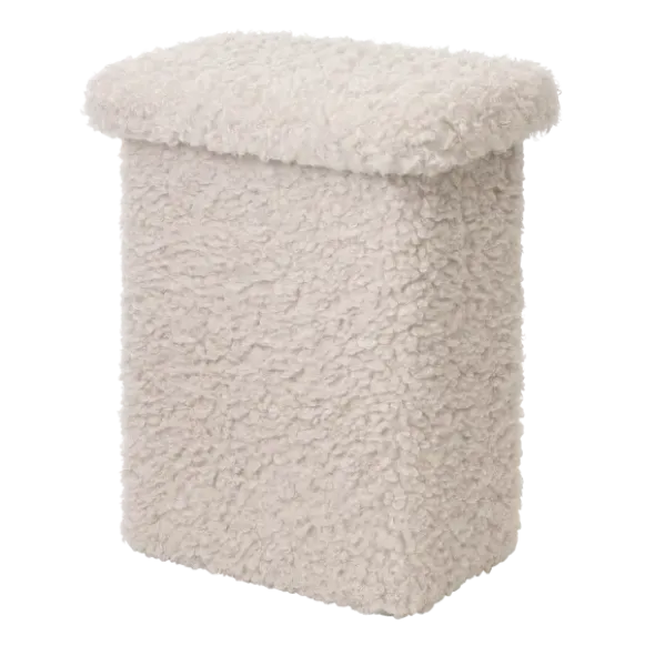T-Hocker -TEDDY- Farbe Moonbeam