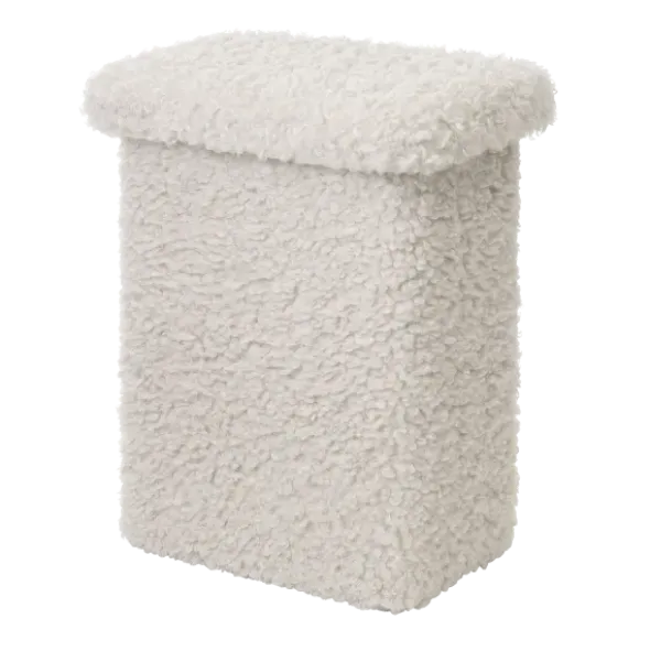 T-Hocker -TEDDY- Farbe Moonbeam