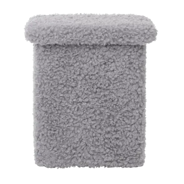 T-Hocker -TEDDY- Farbe Sharkskin