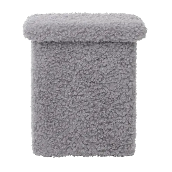 T-Hocker -TEDDY- Farbe Sharkskin