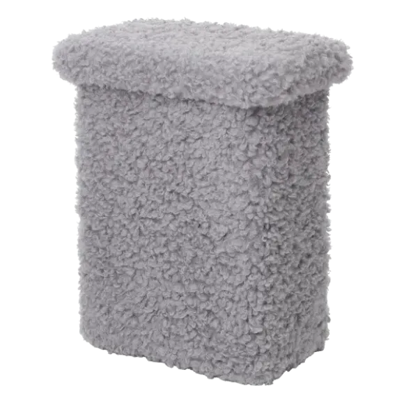 T-Hocker -TEDDY- Farbe Sharkskin