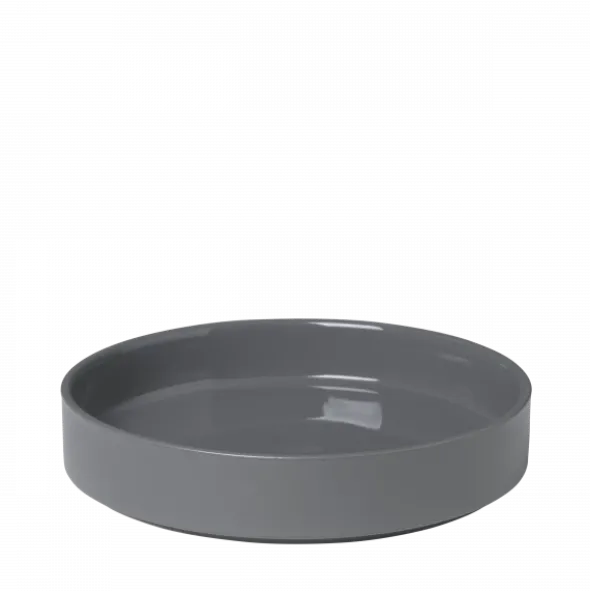 Tiefer Teller -PILAR- Farbe Pewter - Größe Ø 20 cm