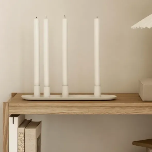Tischleuchte -TAITE- Farbe Lily White