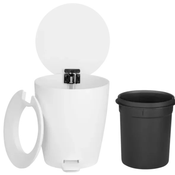 Treteimer -AVA- Farbe White - Größe 3 Liter