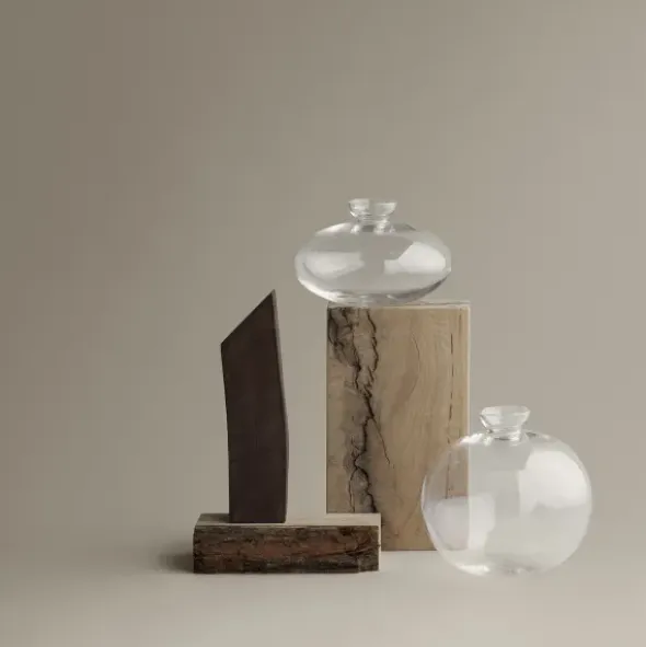 Vase -AVO- Farbe Klar Größe M