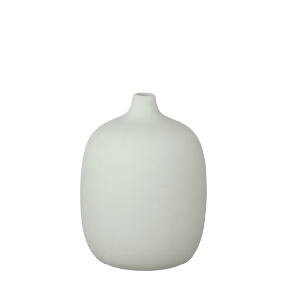 Vase -CEOLA- Farbe Desert Sage Höhe 19 cm