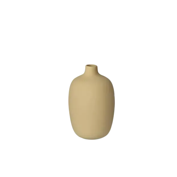 Vase -CEOLA- Farbe New Wheat - Größ 13 cm