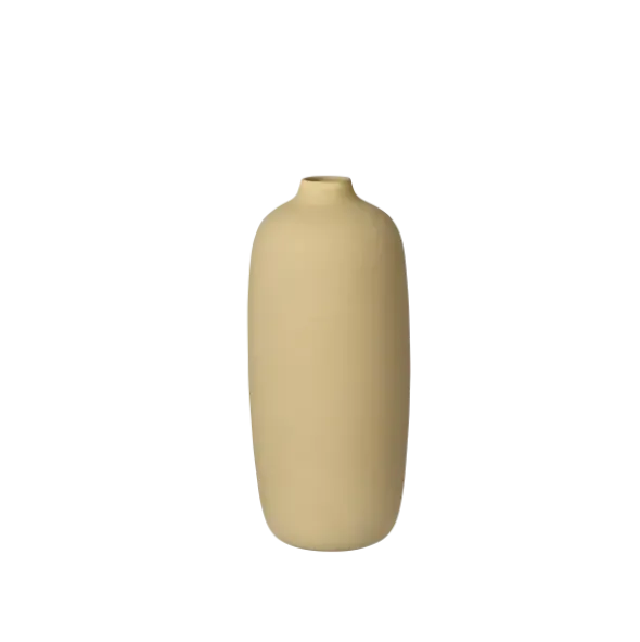 Vase -CEOLA- Farbe New Wheat - Größe 18 cm